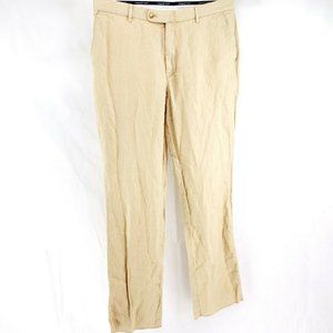 Vineyard Vines 36 Tall Linen Chinos Dress Pants